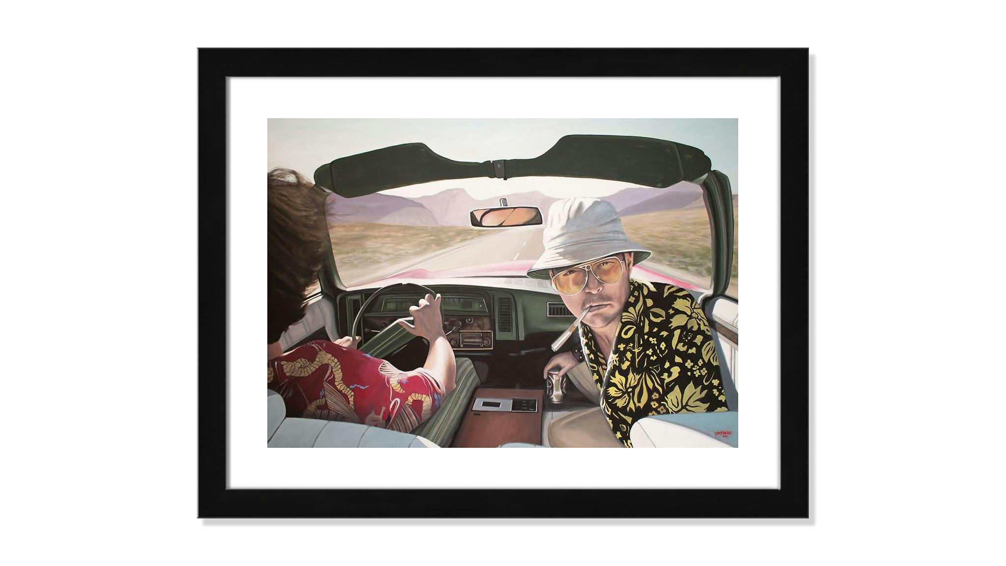 Paper w/ Black Frame